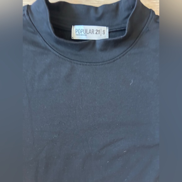 Popular21 Black Maxi Dress - Picture 3 of 3